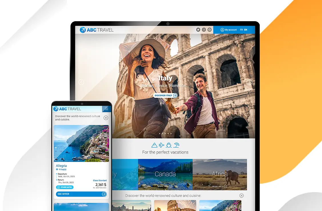 A comprehensive solution : booking, CRM, inventory, billing, accounting and marketing